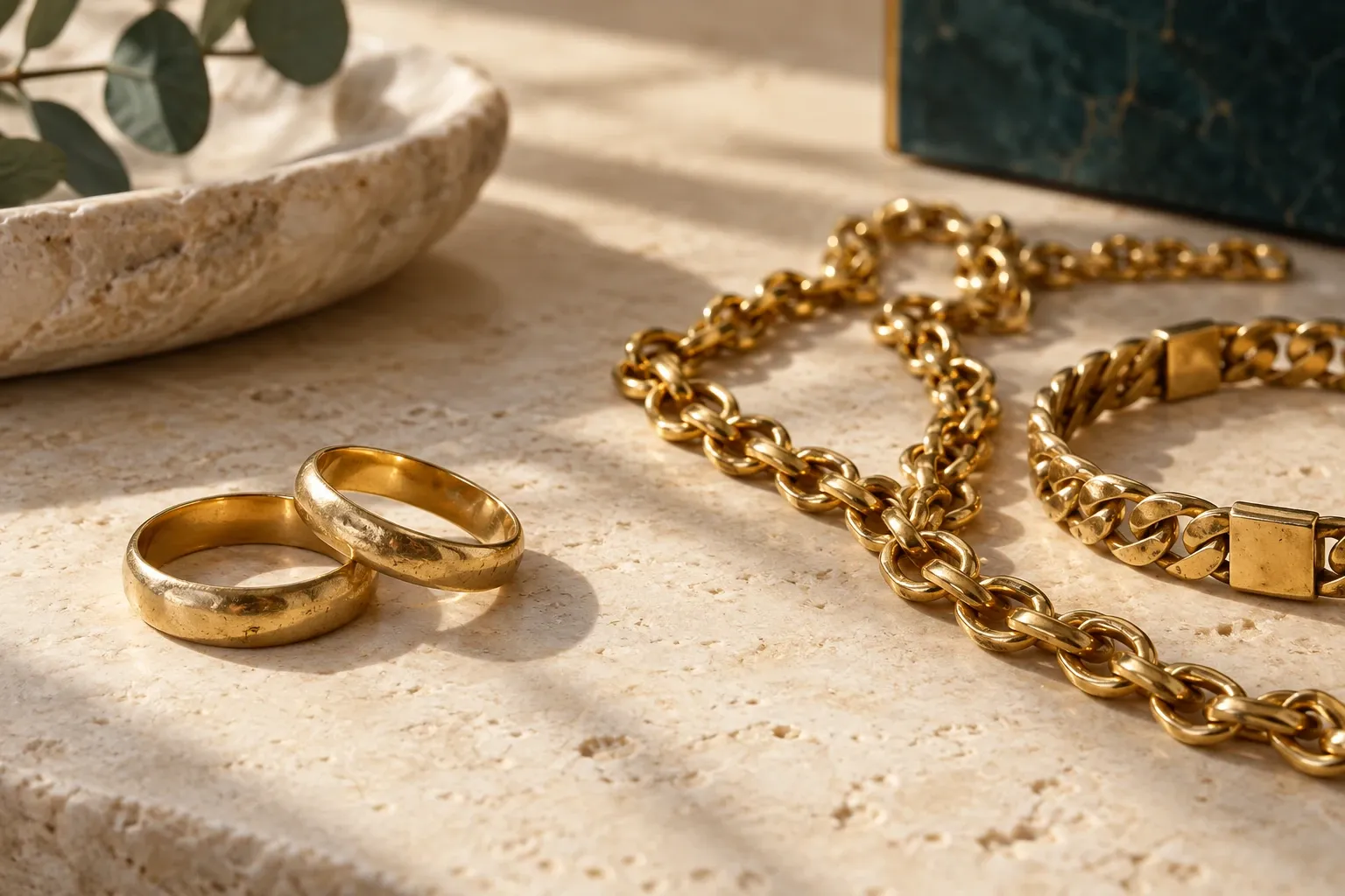 Fedi e catene d’oro usate